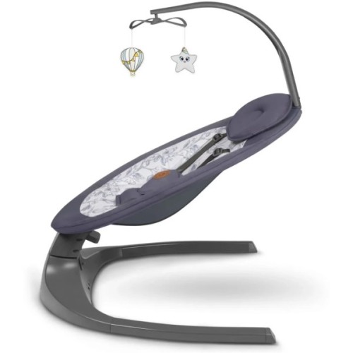 Крісло-гойдалка Lionelo Ralf Grey White (LO-RALF GREY WHITE)