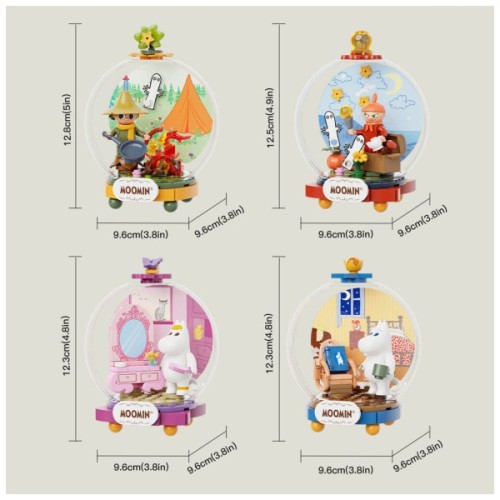 Конструктор Pantasy Moomin - Гардероб Сноркмайдена (87208)