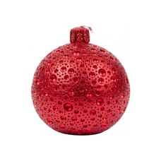 Свічка Novogod`ko Куля 9*9см, червона, парафін (974671)