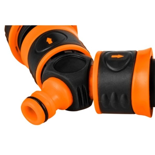 Трійник для шлангу Neo Tools трійник 1/2"-3/4", двокомпонентний (15-744)