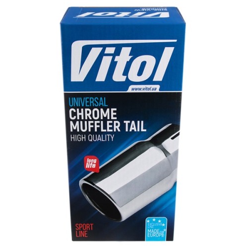 Насадка на глушник VITOL НГ-1017-BK