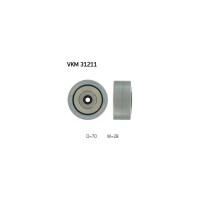 Ролик натягувача ременя SKF VKM 31211