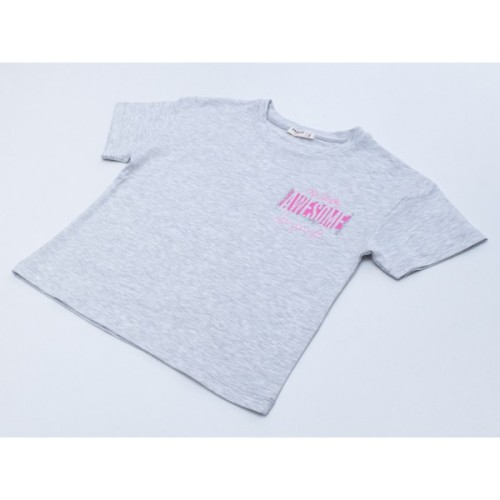 Футболка дитяча Breeze AWESOME (21578-152G-gray)