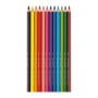 Олівці кольорові Faber-Castell Colour pencils Ergonomics, трифільні, 4 мм, 12 кольорів (116512) (32850)