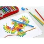 Олівці кольорові Faber-Castell Colour pencils Ergonomics, трифільні, 4 мм, 12 кольорів (116512) (32850)