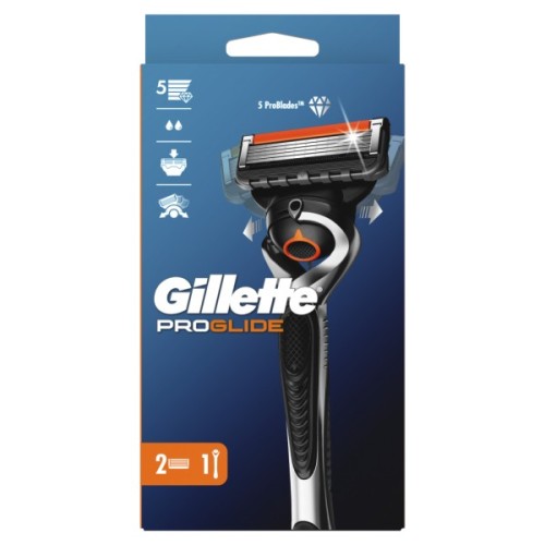 Бритва Gillette Fusion5 ProGlide Flexball з 2 змінними картриджами (7702018390816)