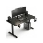 Комп'ютерний стіл GT Racer TY-1451 Black (TY-1451 (140x60x71-116) Black)