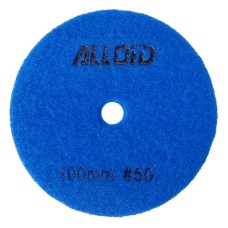 Круг зачистний Alloid Pro, алмазний, шліфувальний, на липучці, HEXAGON, 100мм, зерно 50 (DD-63385)