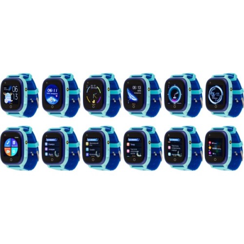 Смарт-годинник Amigo GO005 4G WIFI Kids waterproof Thermometer Blue (747017)