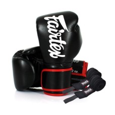 Боксерські рукавички Fairtex BGV14 Black 10 унцій (бинти в комплекті) (BGV14_10oz_Black) Боксерські рукавички Fairtex BGV14 Black 10 унцій (бинти в комплекті) (BGV14_10oz_Black)