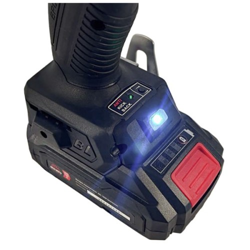 Шуруповерт Vitals Professional, AU 18120 BL SmartLine+, 18V, 120/60Нм, 500–2000об/хв, кейс, 2.06кг (без АКБ та ЗП) (243508)