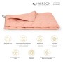 Ковдра MirSon антиалергенна 3M Thinsulate всесезонна №1731 Eco Light Coral 110x140 см (2200003709452)