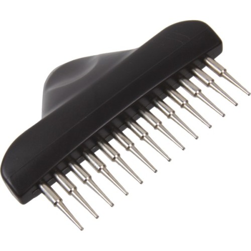 Гребінець для тварин Trixie з коротким зубом 10х15 см (4011905237930)