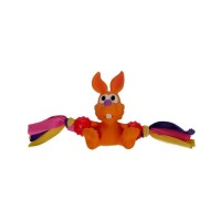 Іграшка для собак MISOKO&CO Кролик різнокольоровий 5.5 см (BEITR00083)
