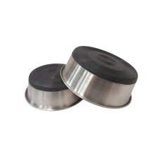 Посуд для собак Swastik Industries Миска металева на гумовій основі (0,50 мм) 16 см (2700000022177) Посуд для собак Swastik Industries Миска металева на гумовій основі (0,50 мм) 16 см (2700000022177)