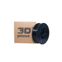 Пластик для 3D-принтера 3Dplast PLA 1.75мм, 0.85кг, gray-graphit (3DPLA17508GGF)
