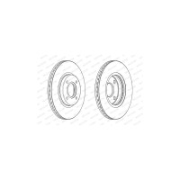 Гальмівний диск FERODO DDF2461C