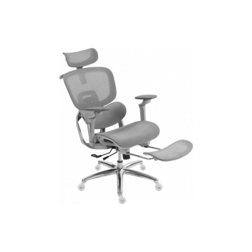 Офісне крісло GT Racer B-816 White/Gray