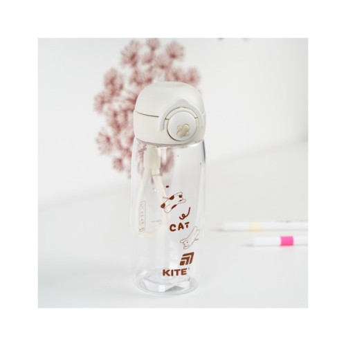 Поїльник-непроливайка Kite 480 мл, біла (K25-1236-1)