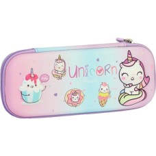 Пенал Cool For School з тисненням 1 відділення Фіолетовий (CF6794-purple)