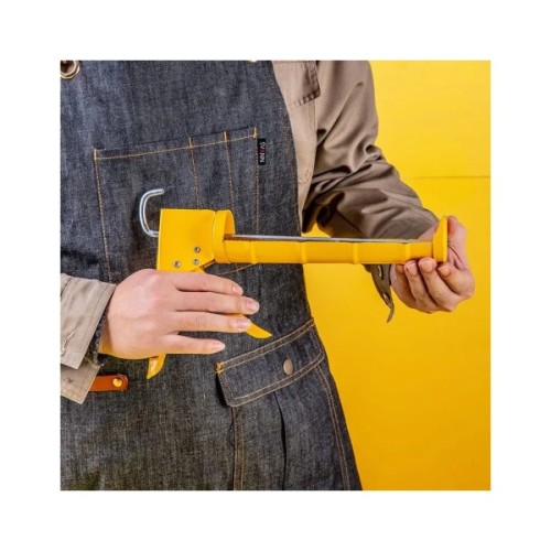 Пістолет для герметика Deli 9, 230 мм, сталь А3 (DL2350)