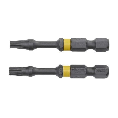 Набір біт DeWALT IMPACT TORSION, ударні, T20, L=50 мм, 2 шт + магнітний тримач (DT70537T)