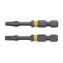 Набір біт DeWALT IMPACT TORSION, ударні, T20, L=50 мм, 2 шт + магнітний тримач (DT70537T)