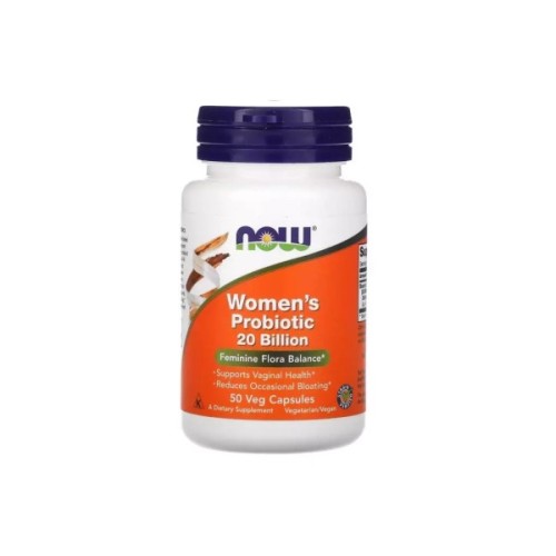 Пробіотики Now Foods Пробіотики Для Жінок, 20 млрд КУО, Woman's Probiotic, 20 Billion, Nоw Fo (NOW-02906)