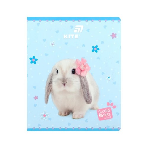 Зошит Kite Studio Pets, 24 аркуша, клітинка (SP26-238)