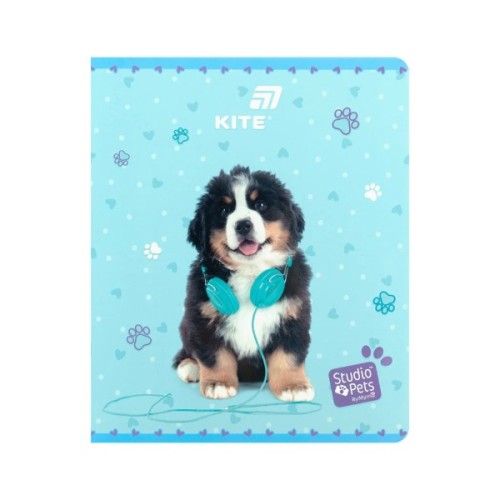 Зошит Kite Studio Pets, 24 аркуша, клітинка (SP26-238)