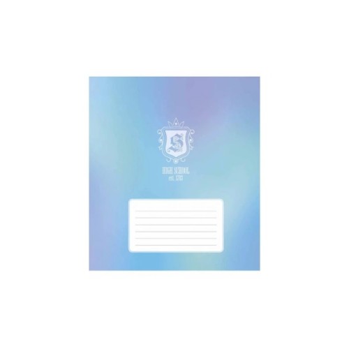 Зошит Школярик High school 12 аркушів клітинка (012-3651K)