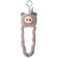 М'яка іграшка Tangle з кільцем diudiu baby Furry Bear Sesame Snow (HWTANGLE02D01-GD06)