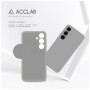 Чохол до мобільного телефона ACCLAB Silicone Case Samsung Galaxy S24 Gray (1283126602054)