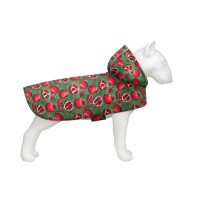 Дощовик для тварин WAUDOG Clothes Накидка з капюшоном Гранати XS (355-4052)