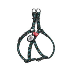 Шлея для котів WAUDOG Nylon з QR паспортом "Луска" пластиковий фастекс XS (319-0179)