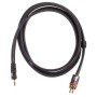 Інсертний кабель D'Addario Custom Series Dual RCA to 3.5 Stereo Mini Jack Cable (1.5m) (PW-MP-05)