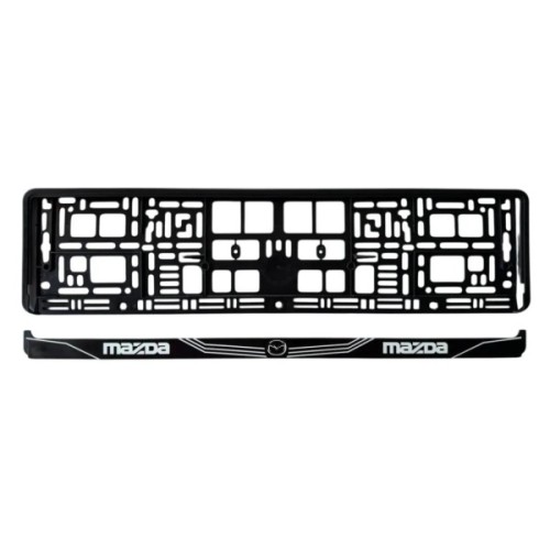 Рамка номерного знака Poputchik Mazda (24-110-IS)