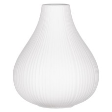 Ваза Ardesto Lucca, 13х15.5см, порцеляна, білий (AR3802W)