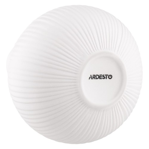 Ваза Ardesto Lucca, 13х15.5см, порцеляна, білий (AR3802W)
