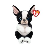 М'яка іграшка Ty Beanie Bellies Чорно-білий песик TINK (41054)