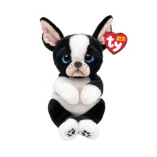 М'яка іграшка Ty Beanie Bellies Чорно-білий песик TINK (41054)