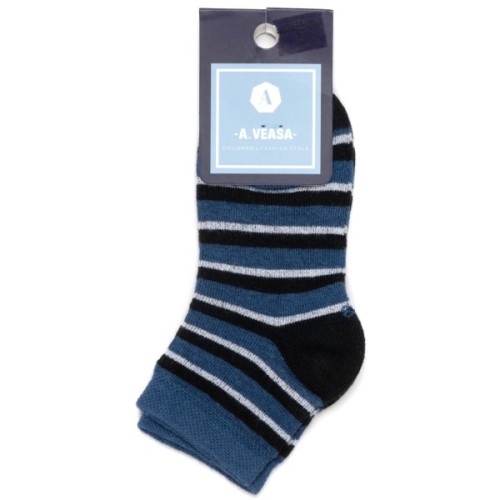 Шкарпетки дитячі UCS Socks у смужку (M0C0101-2480-3B-blue)