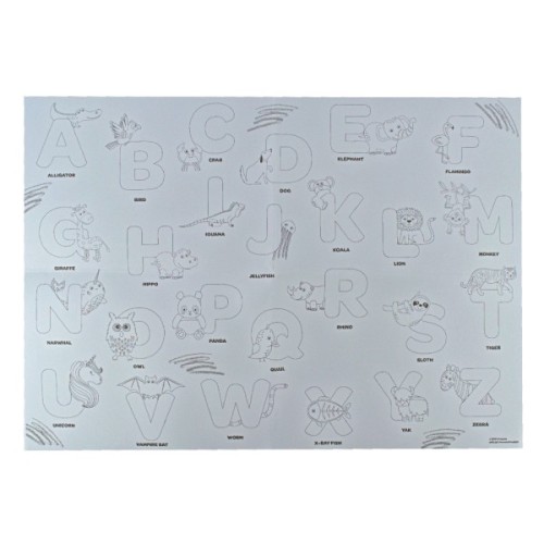 Набір для творчості Crayola Розмальовка Навчальні плакати: Джунглі З олівцями (15756)