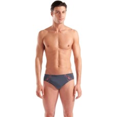 Плавки Arena Poseidonia Swim Briefs 009075-504 сірий, рожевий 90 (3468337621966)