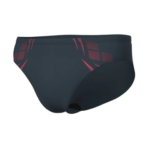 Плавки Arena Poseidonia Swim Briefs 009075-504 сірий, рожевий 90 (3468337621966)