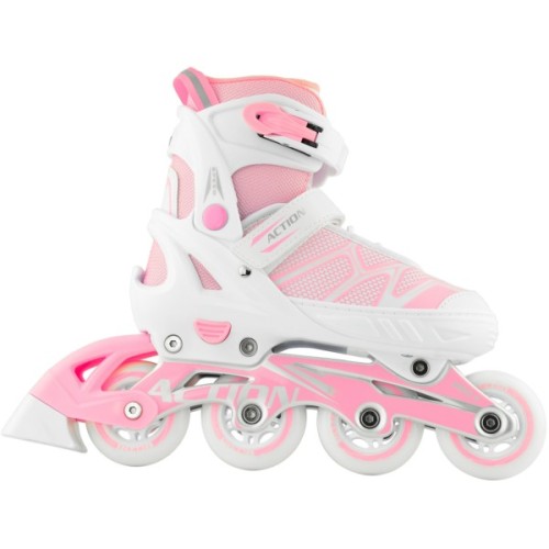 Роликові ковзани Action 2 в 1 Riply Рожеві 29-32 (153B5/2IN1PINK29-32)