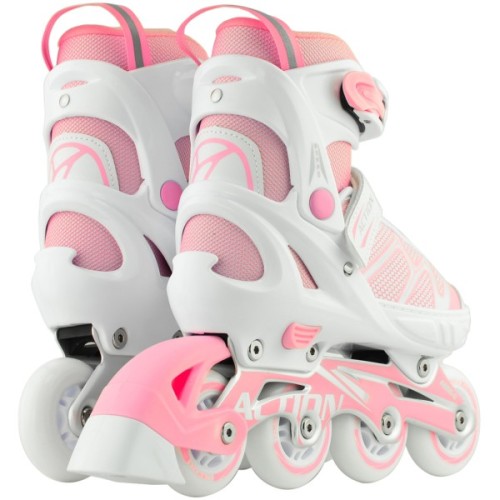 Роликові ковзани Action 2 в 1 Riply Рожеві 29-32 (153B5/2IN1PINK29-32)