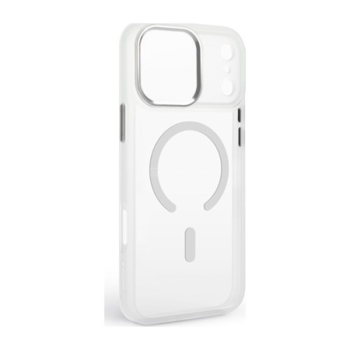 Чохол до мобільного телефона Armorstandart Unit-C MagCase Apple iPhone 17 Pro Max Matte Clear Silver (ARM91205)