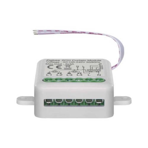 Модуль управління розумним будинком EMOS H5110 Smart Motor Control ZigBee 3.0 Dual-Channel (H5110)