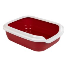 Туалет для котів Природа Comfort L (бордо) (4823082417391)